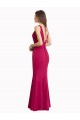 Long Sleeveless Soft Chiffon Red Mermaid Prom Dress / Bridesmaid Dress Newcastle