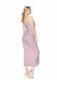 Knee Length Sleeveless Soft Chiffon Primrose Mermaid High Low Evening Gown / Prom Dress / Bridesmaid Dress Newcastle