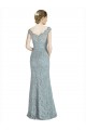 Long Cap Sleeves Lace Mermaid Prom Dress / Bridesmaid Dress Newcastle