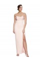 Long Sleeveless Stretch Satin Mermaid Formal Evening Gown / Prom Dress / Bridesmaid Dress Newcastle